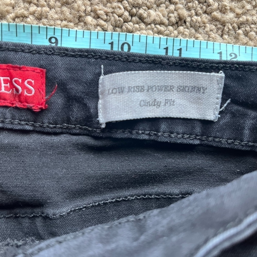 Guess Jeans Low Rise Power Skinny Ankle Jeans Cindy Fit - Picture 6 of 11